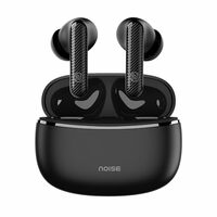 Noise Aura Buds in Ear Truly Wireless Earbuds with 60H of Playtime, Quad Mic with ENC, Dual Device Pairing, Instacharge(10 Min=150 Min),12Mm Polymer Composite Driver,BT V5.3(Aura Black)