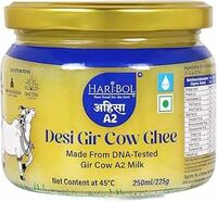Fresh - HARI:BOL Pure A2 Gir Cow Ghee 250 Ml | Glass Jar (location specific)