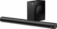 Limited time deal- boAt Aavante 1550 Plus w/ Exquisite Design, LEDs & Master Remote Control 160 W Bluetooth Soundbar (Premium Black, Pebble Black, 2.1 Channel)