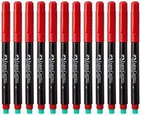 Marker Pen AK-PEN-121 CD/DVD - Red (Pack of 12)