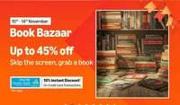 Amazon Book Bazaar Upto 45% Off + 10% Additional  Bank Offer (10 Nov - 14 Nov) 