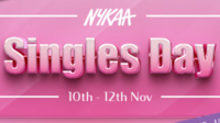 Nykaa - Singles Day Sale Upto 50% Off