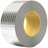 THYONE TY-TP01 Waterproof Leakage Repair Aluminium Foil Tape| Butyl Rubber Tape| 50mm x 5m, silver