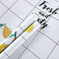 Kuber Industries PET Wallpaper for Walls in Kid?s Room and Kitchen|Self-Adhesive, Oilproof, Heat Resistant and Waterproof I DIY Designer Wall Sticker I Set of 2 Rolls, 60cmx300cm (Pack of 1)