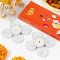 IGP Tea Light Candle | Wax | Pack Of 10 (Location Specific)