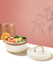 Classic Essentials Luscious Microwave Friendly, Leakproof, Insulated 1pc Lunch Box 1 Containers Lunch Box (400 ml, Thermoware)