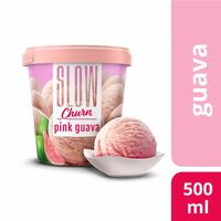 Slow Churn Pink Guava Ice Cream Tub 500ml