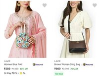 80% off on Women Wallet & Bags Starts @ ₹289.