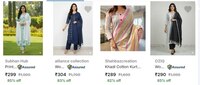85% off on Womens Ethnic Sets – Starting at Rs.289