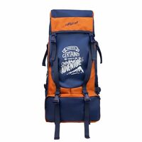 F Gear Ridge Navy Blue 32L Trekking Backpack|Hiking|Camping Travel Leisure Tourist Outdoor Sport Rucksack|Multi Pockets|Shoulder Bag - Drawstring Top Open|Lightweight Bag|Adults|Unisex|Men Women