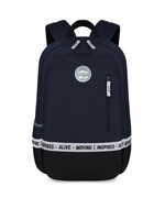 Gear Unisex Navy Blue Solid Backpack - Backpacks 