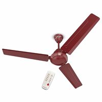 Bajaj Frore Turbo BLDC 1200 MM 5 Star Rated Ceiling Fans For Home | BEE Stars Rated Energy Efficient Ceiling Fan | Aluminium Motor | 2 Years Warranty  Red Walnut