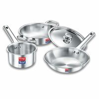 Prestige TRIPLY 4 Pc Cookware Set | TRIPLY Splendid | Fry Pan 22cm/1.9L 