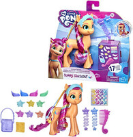 MY LITTLE PONY A New Generation Rainbow Reveal Sunny Starscout Toy with Accessories  (Multicolor)