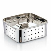 E-COSMOS® Stainless Steel Paneer Maker (Square, 250ml)