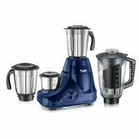Prestige Astra Neo 750W Mixer Grinder with 4 Jars (3 Stainless Steel + 1 Juicer) | Space-Saving Stacking Design | Super Efficient SS Blades | Blue |2Y Warranty | ISI Certified