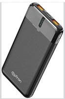 pTron Newly Launched Dynamo Nergy 10000mAh 22.5W Fast Charging Power Bank, Supports VOOC/Wrap/Dash USB Charging, 20W PD Fast Charging, 3 Outputs, 1 Input & Multiple Layers of Protection (Black) 