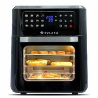 SOLARA 12L Air Fryer Oven, 1800W OTG Air Fryer Oven 12 Litre with 12 Presets, Black