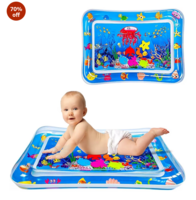 [Apply 50% Coupon] ProKart Baby Gym and Fitness Inflatable Tummy Time pad Premium Kids Water Play Mat | Multi-Function Fitness Kids Water Play Mat for Infants