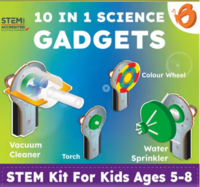 ButterflyEduFields 10in1 Ultimate Electricity Kit  | Stem Toys for Kids Age 5-8 Years Boys Girls