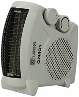 Amazon Brand - Solimo 2000/1000 Watts Room Heater with Adjustable Thermostat (ISI certified, Beige colour, Ideal for Small to Medium Room/ Area)