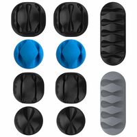 GIZGA Essentials Cable Organizer Holder Clips (Set of 10) at ₹199 on Amazon