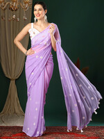  Anouk Floral Pure Georgette Saree 