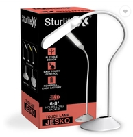 Flipkart--Sturlite Jesko 6W Rechargeable LED|(3 in 1) Color Changing Light Table Lamp  (60 cm, White)