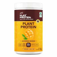 Ritebite Max Protein Alphanso Mango Plant Protein Powder 1kg 
