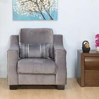 @home By Nilkamal Bliss 1 Seater Sofa (Grey)