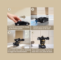 Blinkit-Frendo Deforming Crash And Dash Toy Car (Black)