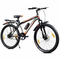 Leader Beast 26T Single-Speed Cycle – Front Suspension, Dual Disc, Matt Black