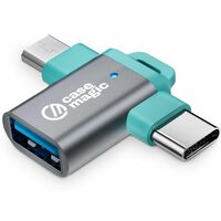 Case-Magic 2 in 1 OTG Adapter (Micro USB & Type-C → USB-A 2.0 Female) at ₹130 on Amazon Use Coupon