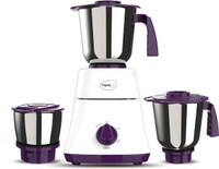 Pigeon Favourite 3 Jar 500 Watts Mixer 500 W Juicer Mixer Grinder  (16086 | 3 Jars | White, Purple)