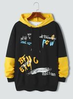 Full Sleeve Printed Men Reversible Sweatshirt