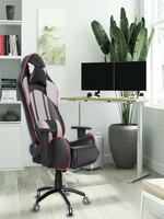 DOE BUCK Grey Doe Buck Swivel Gaming Chair - Gaming Chair for Unisex 37225273