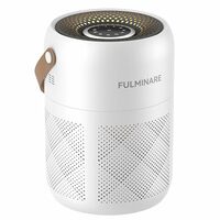 FULMINARE H13 HEPA Air Purifier with Sleep Mode & Night Light – White