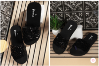 Denill - Women Solid Open Toe Flats