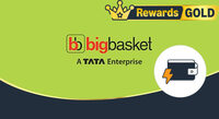 Get 5% Cashback (upto ₹500) on Bigbasket order of min ₹799: Amazon Reward Gold