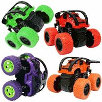 Monster Truck 360 Pack of 4 | Gift Toy | Made in India | 1-6 Year | Realistic Design | Indoor Outdoor Play | Safe and Non-Toxic | Gift for Kids | Multicolour
