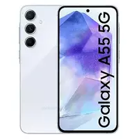 Samsung Galaxy A55 5G (Awesome Iceblue, 8GB RAM, 256GB Storage) | AI | Metal Frame | 50 MP Main Camera (OIS) | Super HDR Video| Nightography | IP67 | Corning Gorilla Glass Victus+ | sAMOLED Display