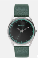 Mast & Harbour Unisex Brass Dial & Leather Straps Analogue Watch