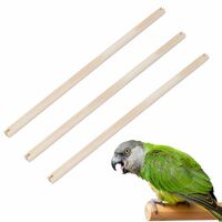 Try your luck - Western Era's Avian Haven Wooden Perch: Optimal Foot Health & Comfort for Your Feathered Companions, Ideal for Parakeets, Cockatiels & Small Birds, Crafted from Natural Wood for Durability (Pack Of 3)