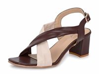 Karaddi Women Fashion Sandal | Ladies Sandals Pull On Block Heels for Women | Office Wear Footwear for Women | Party Sandals for Women | Back Strap Ladies Sandal