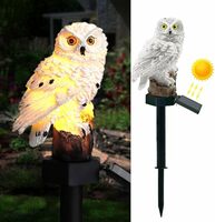 AERYS OWL Garden Solar Lights Outdoor OWL LED Waterproof Garden Stake Lights, Lawn Lamp Light for Garden, Balcony, Patio, Yard Landscape Lighting