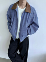 Buy StyleCast Men Spread Collar Checked Casual Open Front Jacket - Jackets for Men 31234749 | Myntra