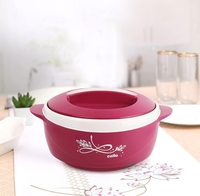 Cello Sapphire Insulated Inner Steel Casserole for Roti, 1250ml, Pink 