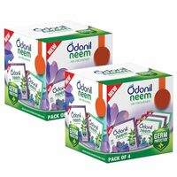 Odonil Bathroom & Toilet Air Freshener Neem Mixed Fragrance Blocks - 384g (48g x Pack of 8) 