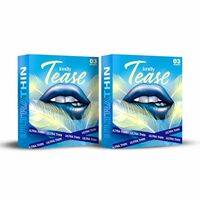 Kindly Tease Ultra Thin Condoms for Men, Pack of 6 - MQ-2