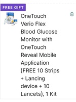 FREE onetouch glucometer on purchase of insulin on Apollo 247